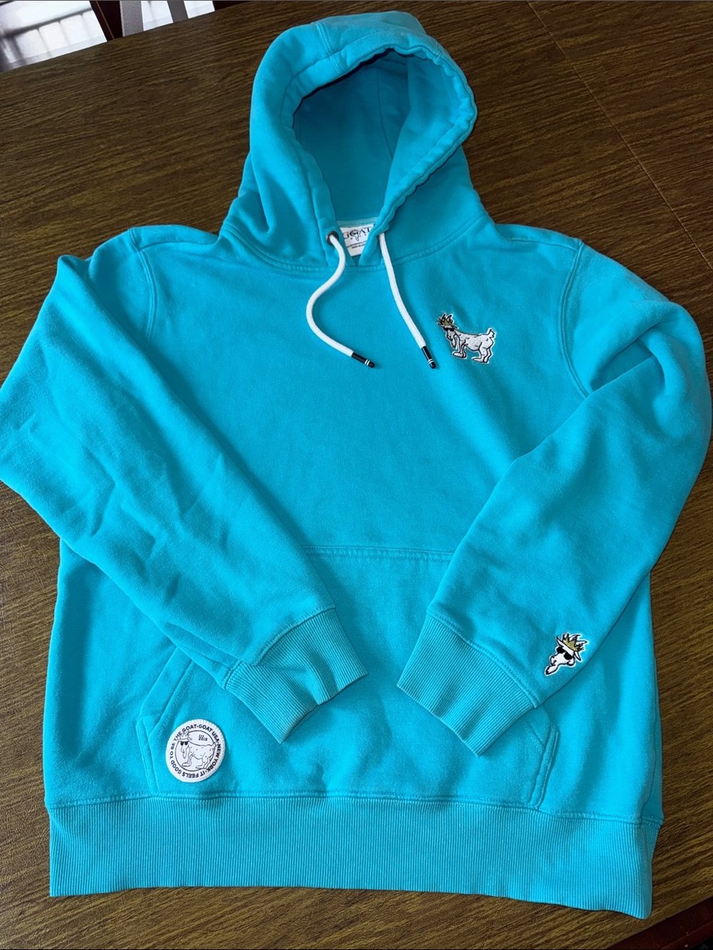 Women’s Turquoise Goat USA Hoodie